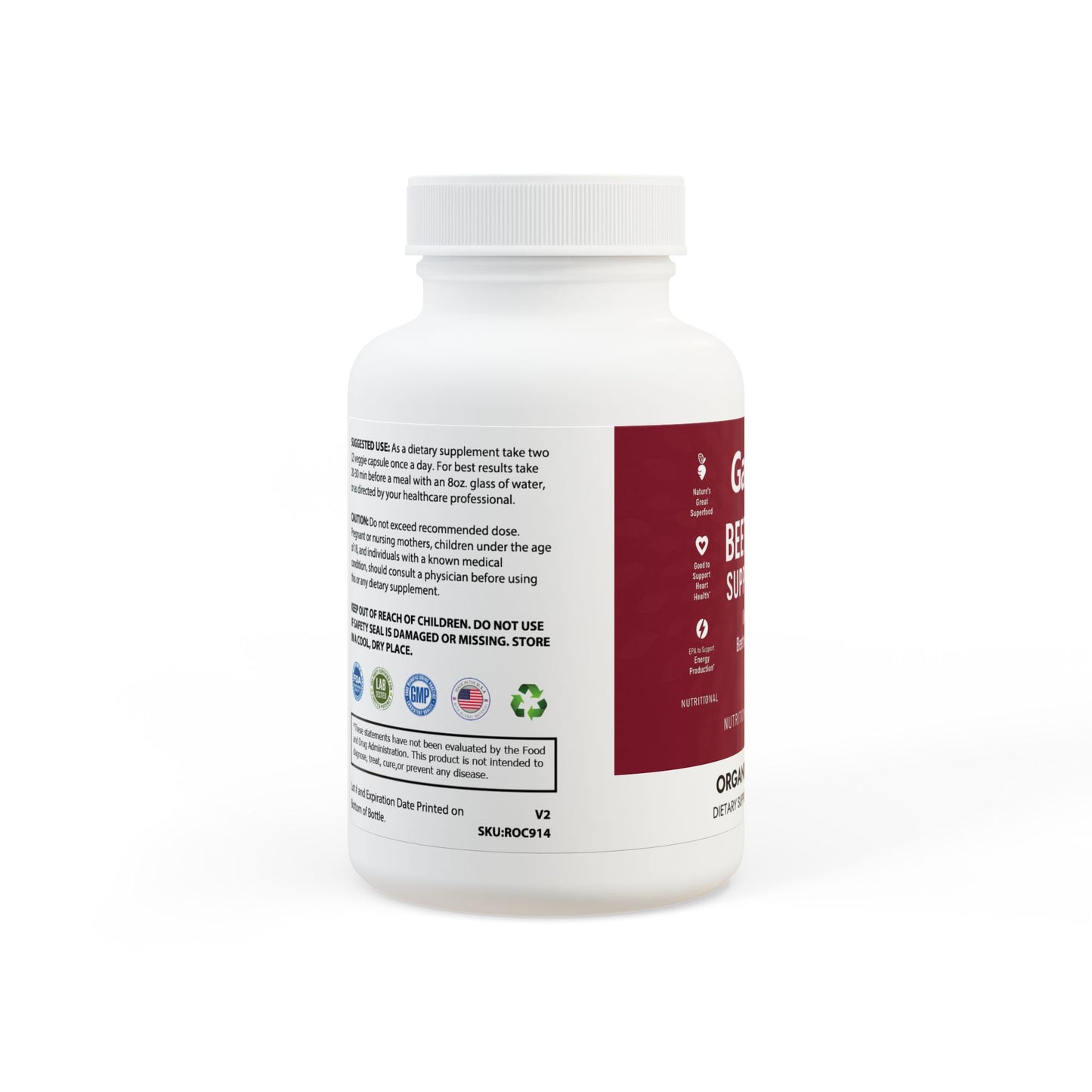 Beetroot Supplement (60 Capsules)