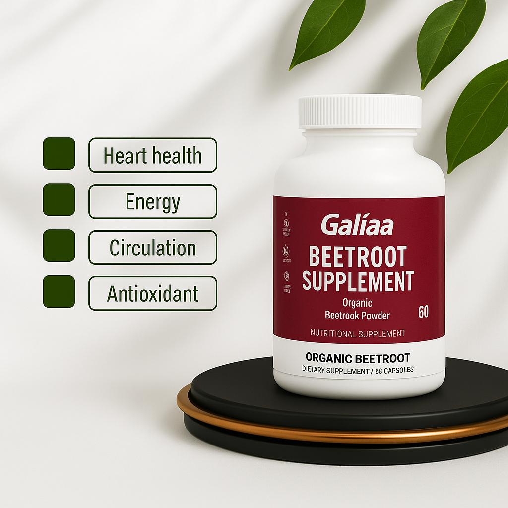 Beetroot Supplement (60 Capsules)