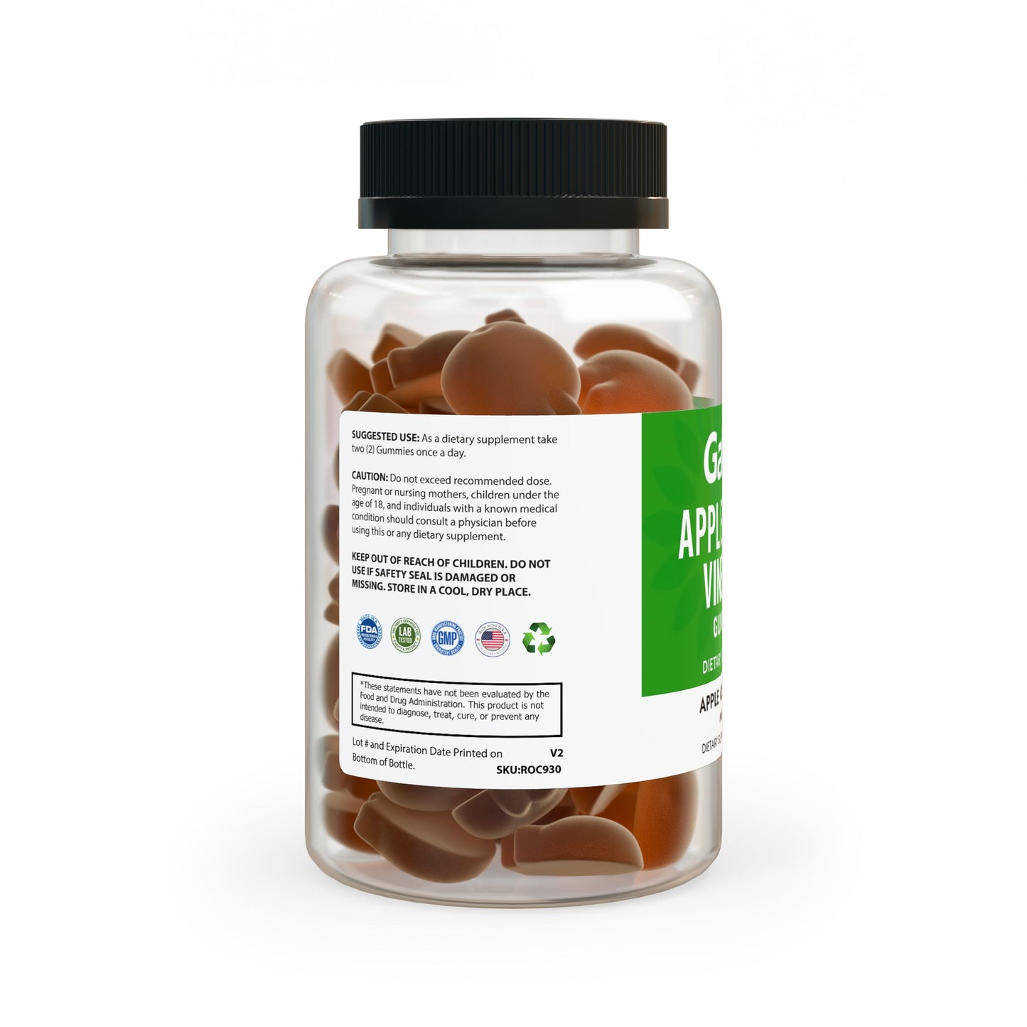 Apple Cider Vinegar Gummies (60 Gummies)