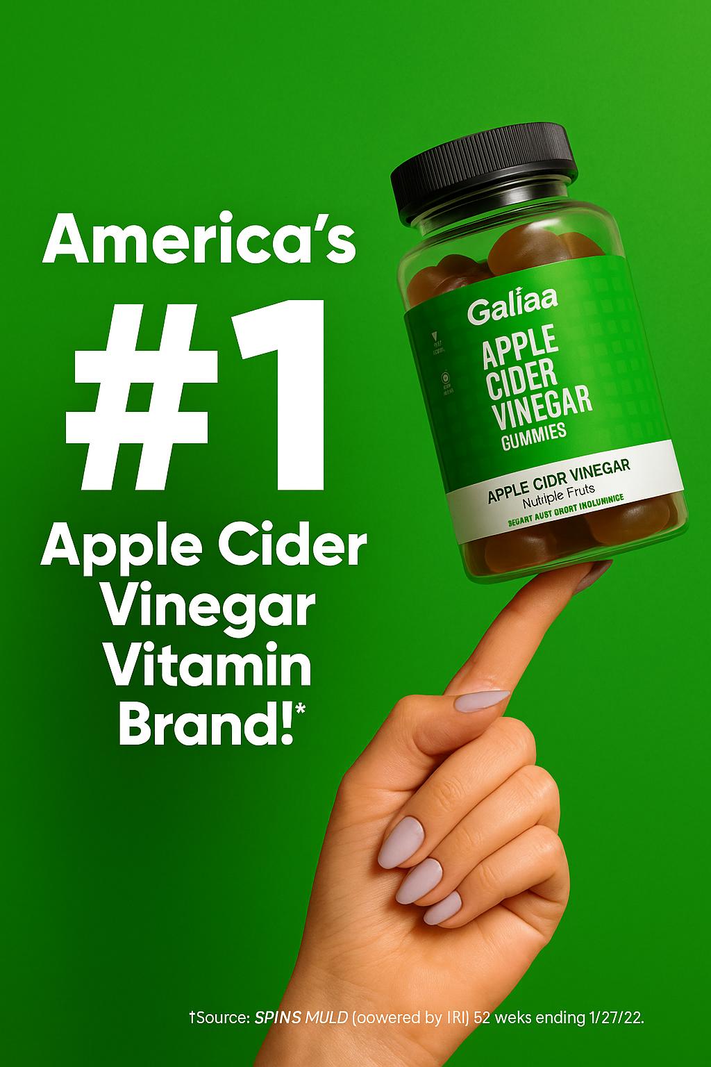 Apple Cider Vinegar Gummies (60 Gummies)