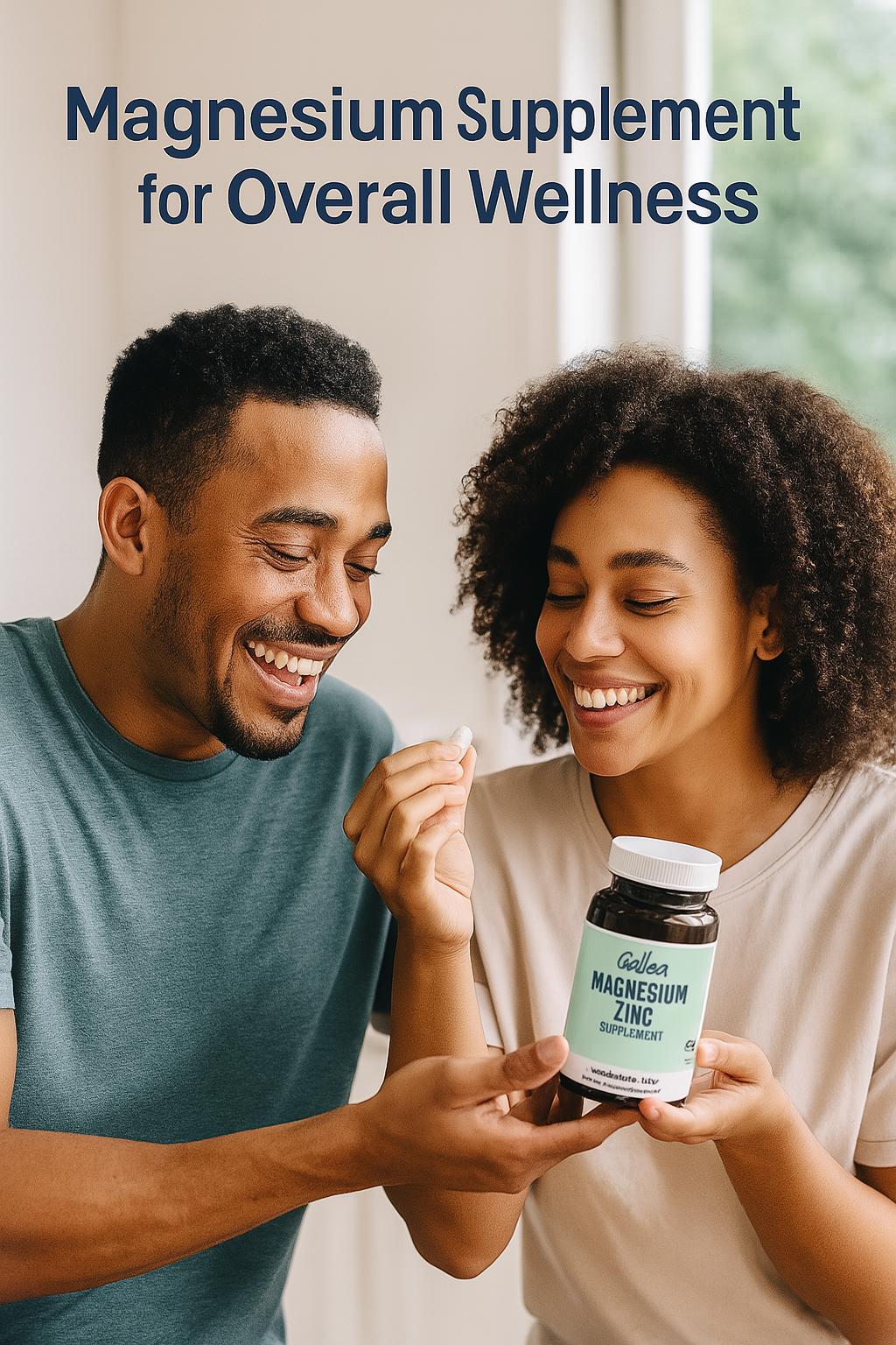 Magnesium Zinc Supplement (90 Capsules)